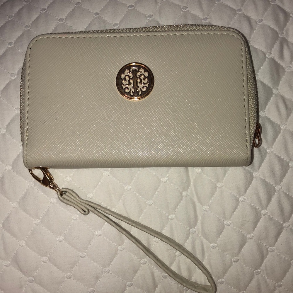 Beige/ Mikky white Wallet